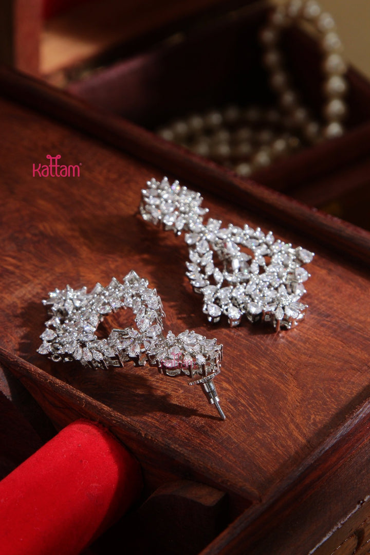 AD Leafy Drop Earring - E1001