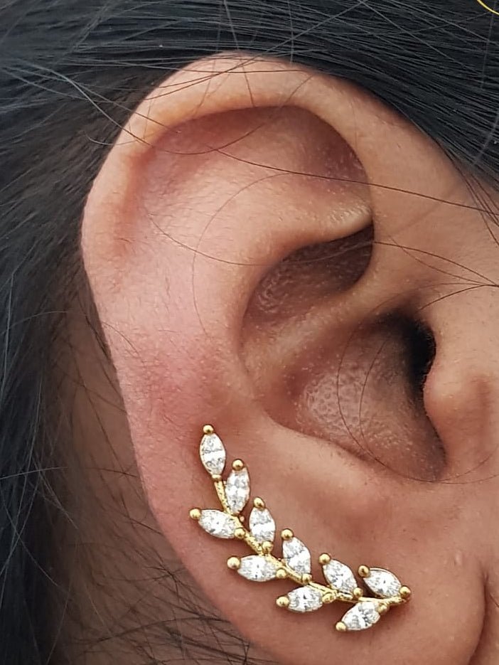 AD Leaves Earcuff - E1270
