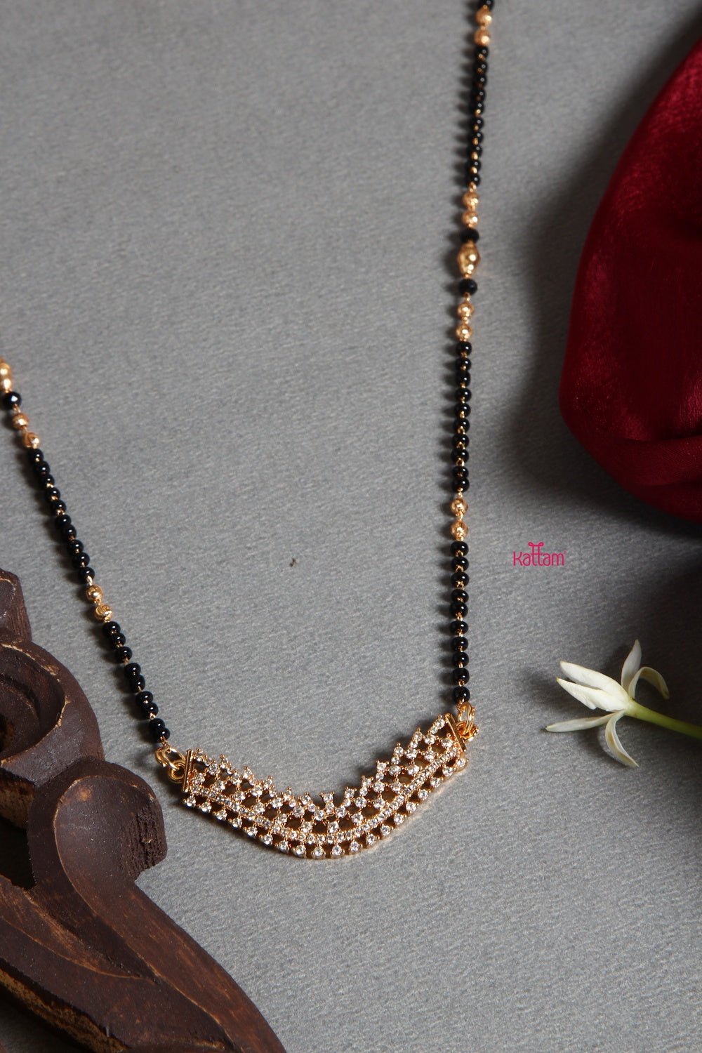 AD Mangalsutra Design 5 (No Earring) - N1343