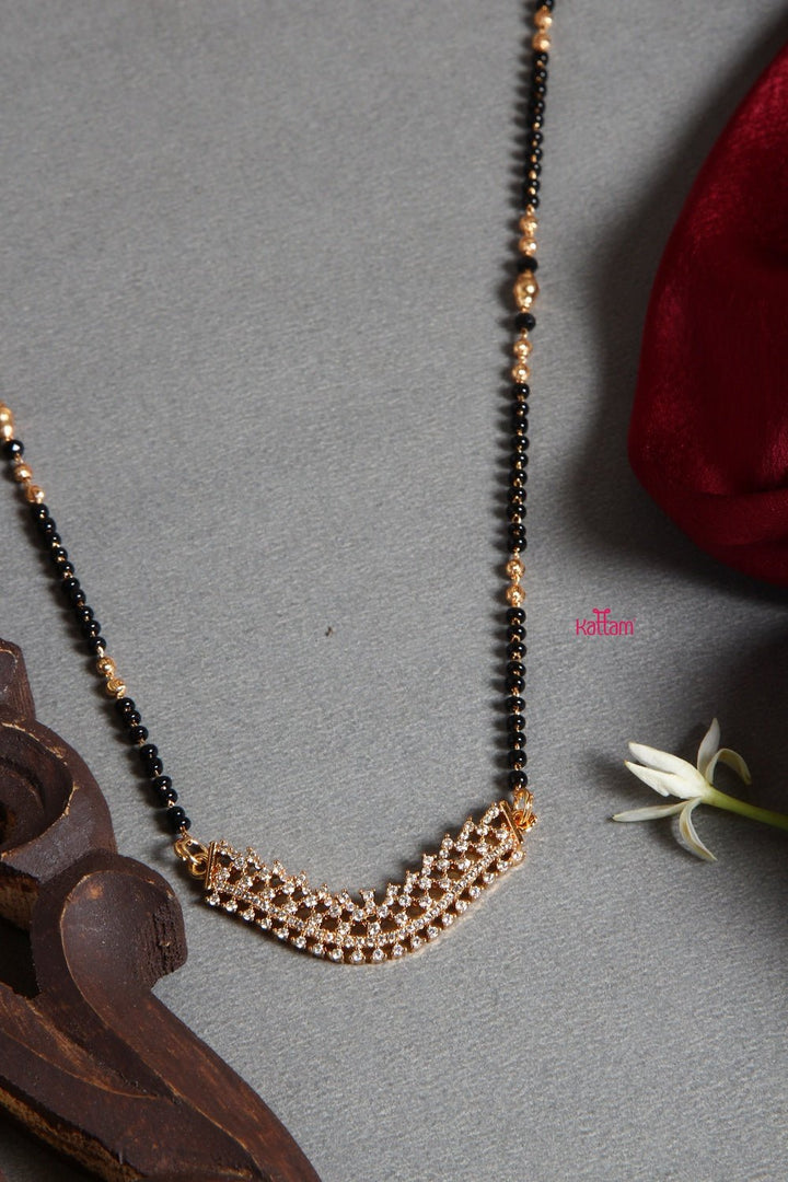 AD Mangalsutra Design 5 (No Earring) - N1343