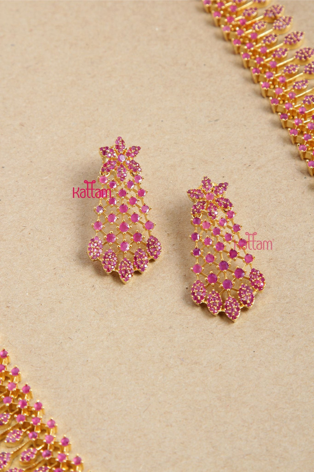 AD Spike Leaf Ruby Haram - N5064