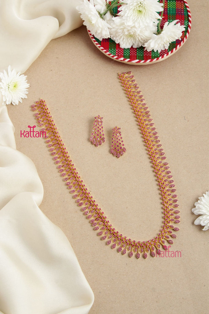 AD Spike Leaf Ruby Haram - N5064