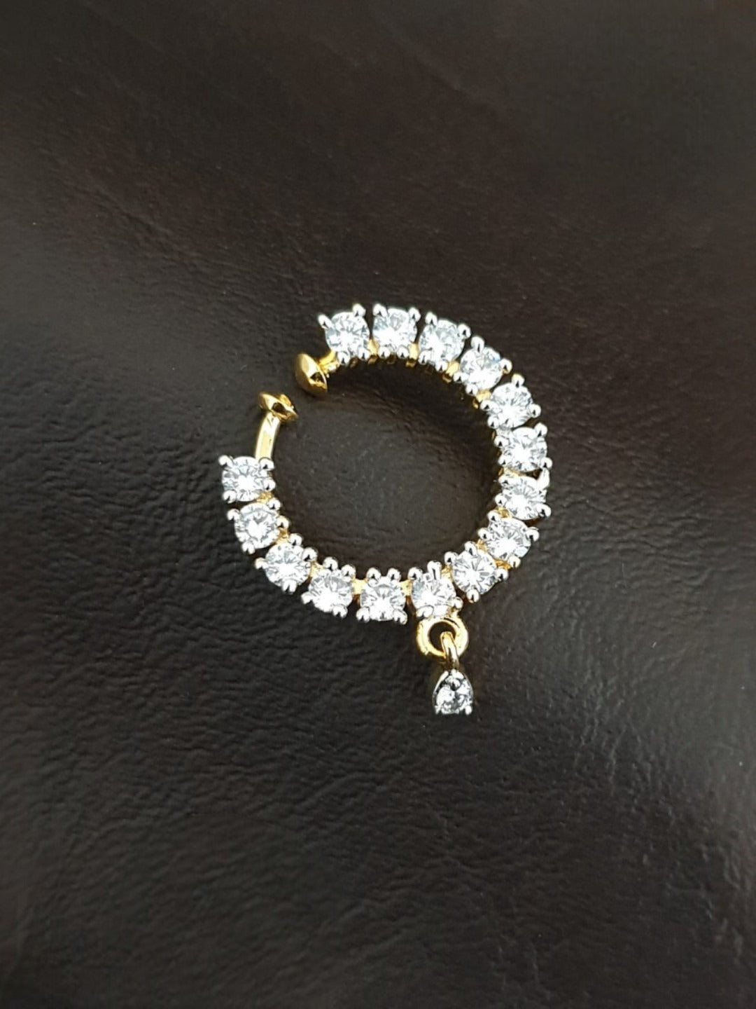 AD Stone Ring Nath - Design 13 - NP050