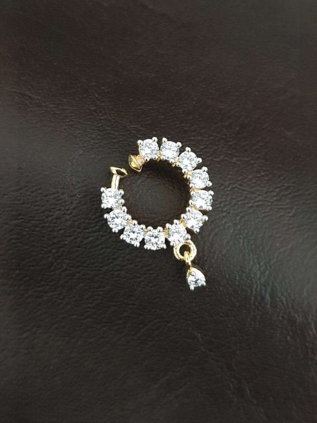 AD Stone Ring Nath - Design 6 - NP043