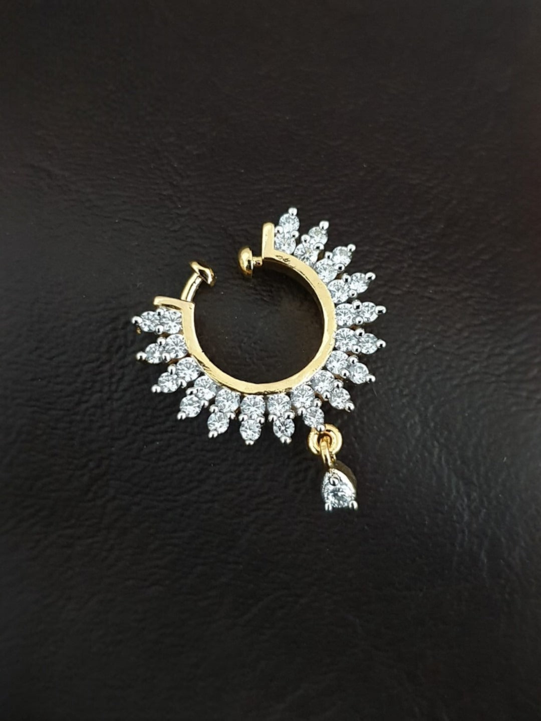 AD Stone Ring Nath - Design 7 - NP044