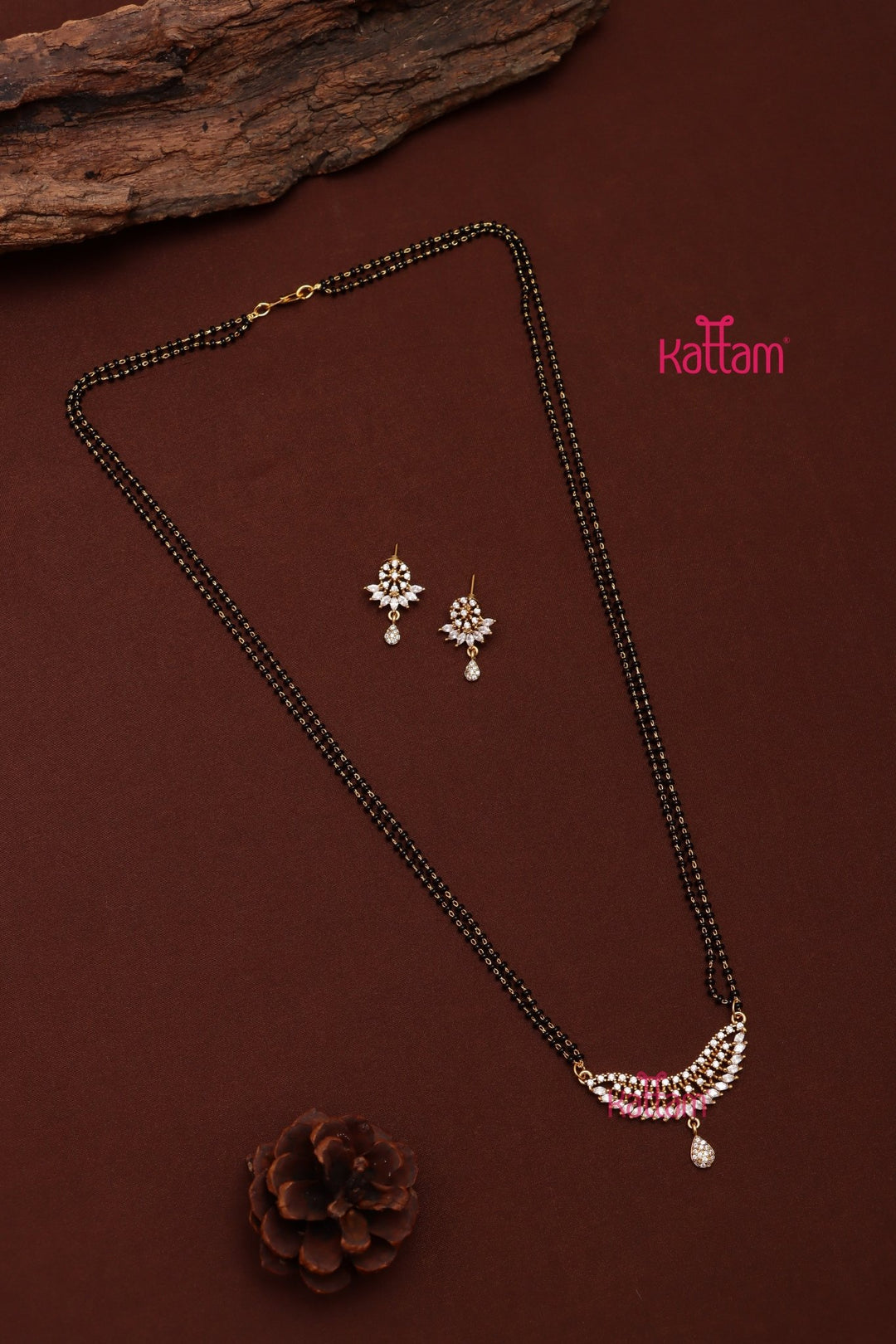 AD Wave Dollar Mangalsutra - N3670