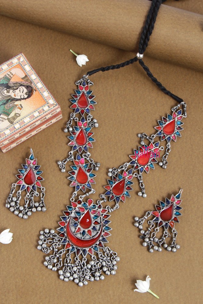 Afhgani Trendy Necklace Design 1 - N1946