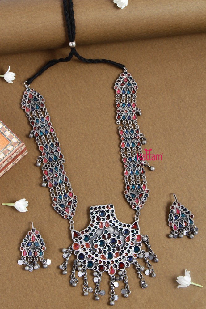 Afhgani Trendy Necklace Design 2 - N1947