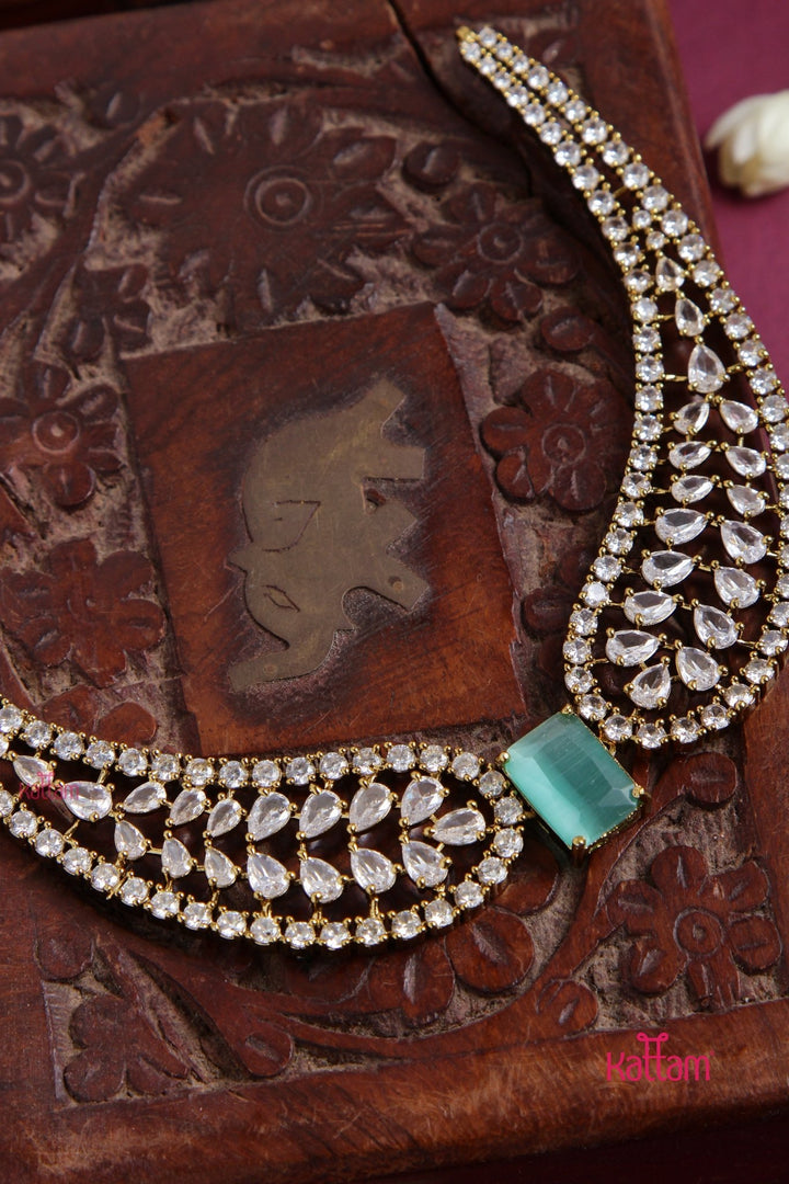 Aisha - AD Pastelgreen Choker - N5132