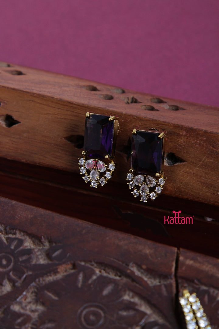 Aisha - AD Purple Choker - N5131