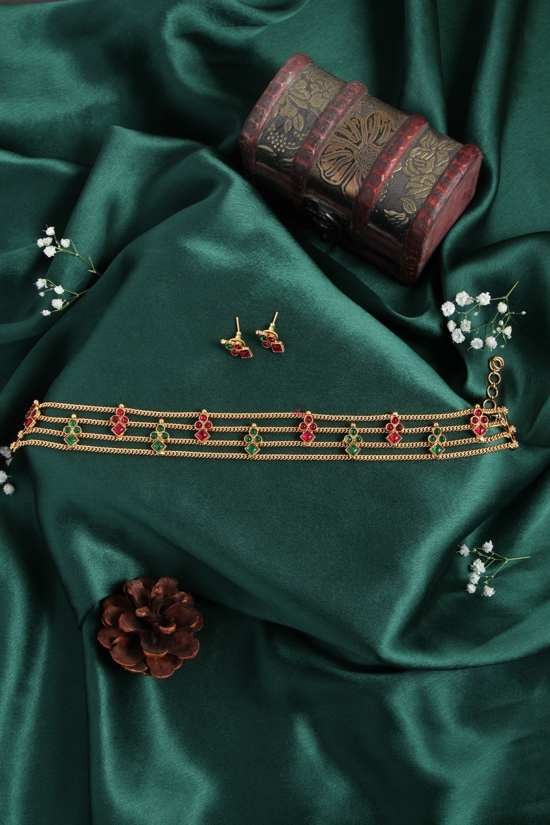 Akshaya - Three Layered Choker - N1987