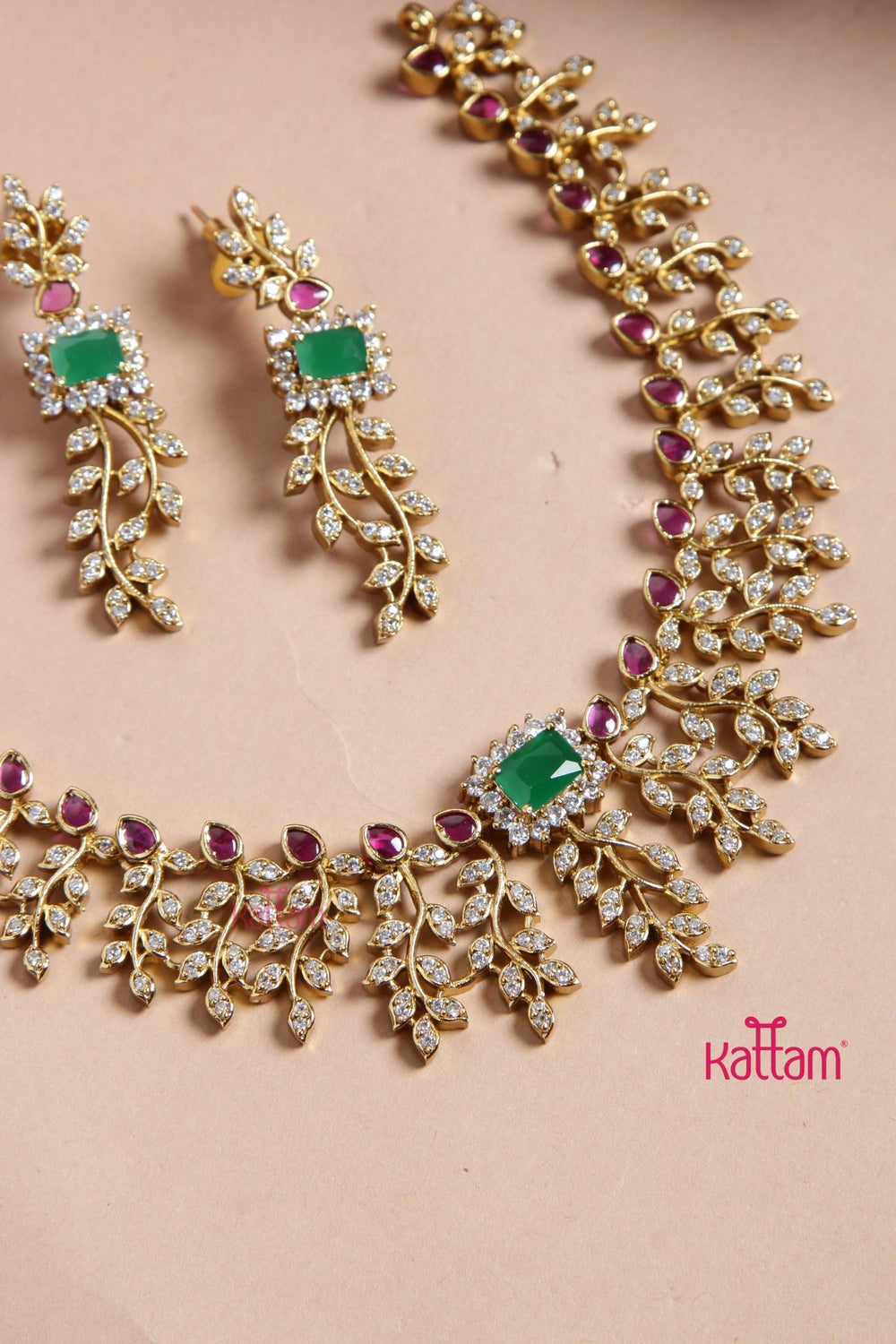 Akshitha Leafy Choker - N5134