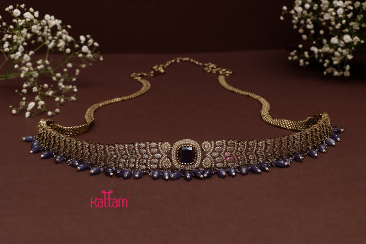 Alia - Victorian Purple Bridal Combo Set - HB201
