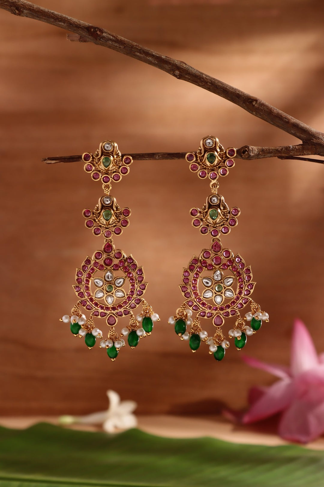 Amali - Statement Drop Earring - E1497