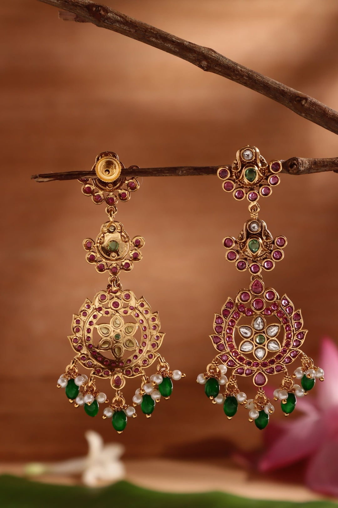 Amali - Statement Drop Earring - E1497