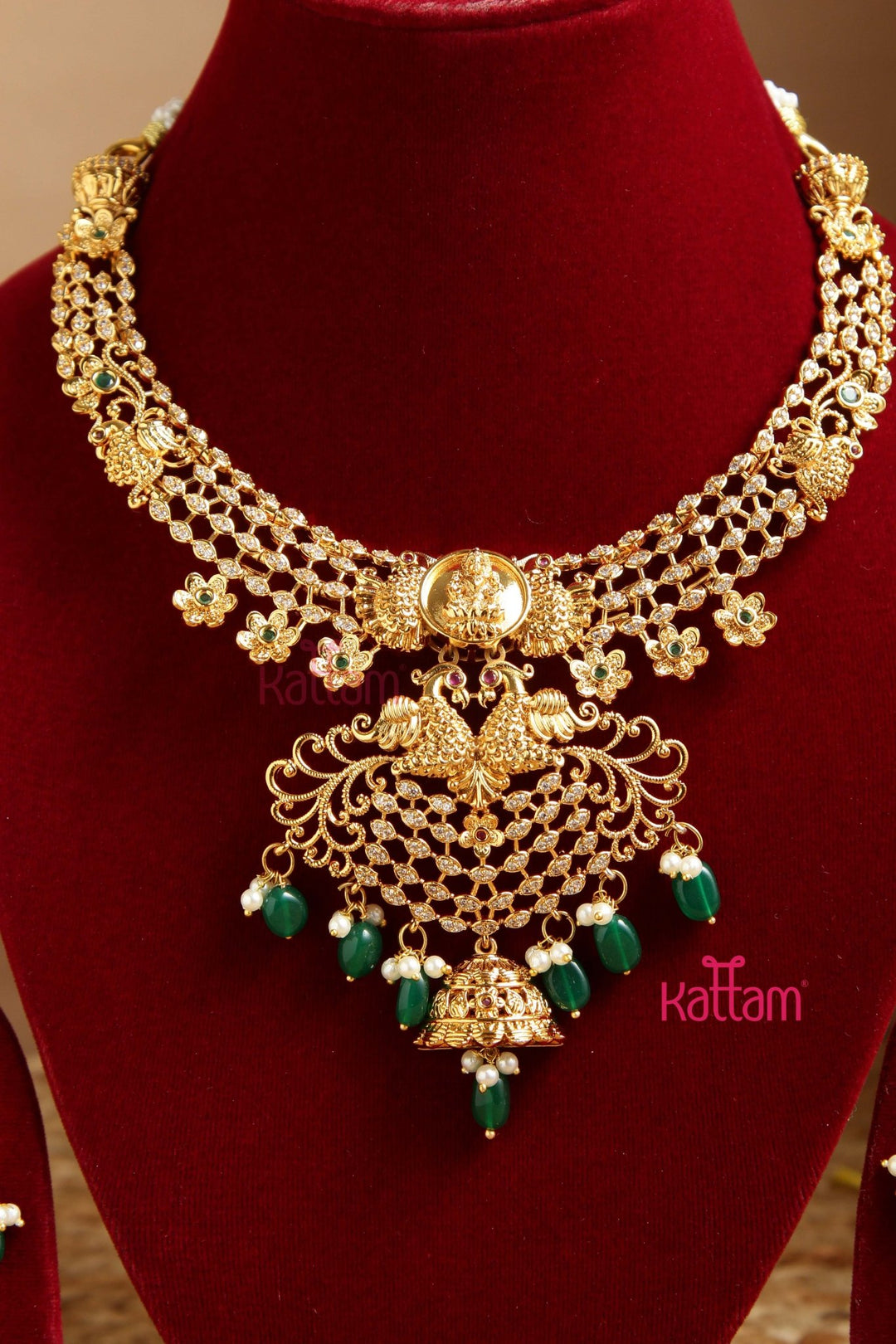 Amara - Lakshmi Coin Necklace - N2998