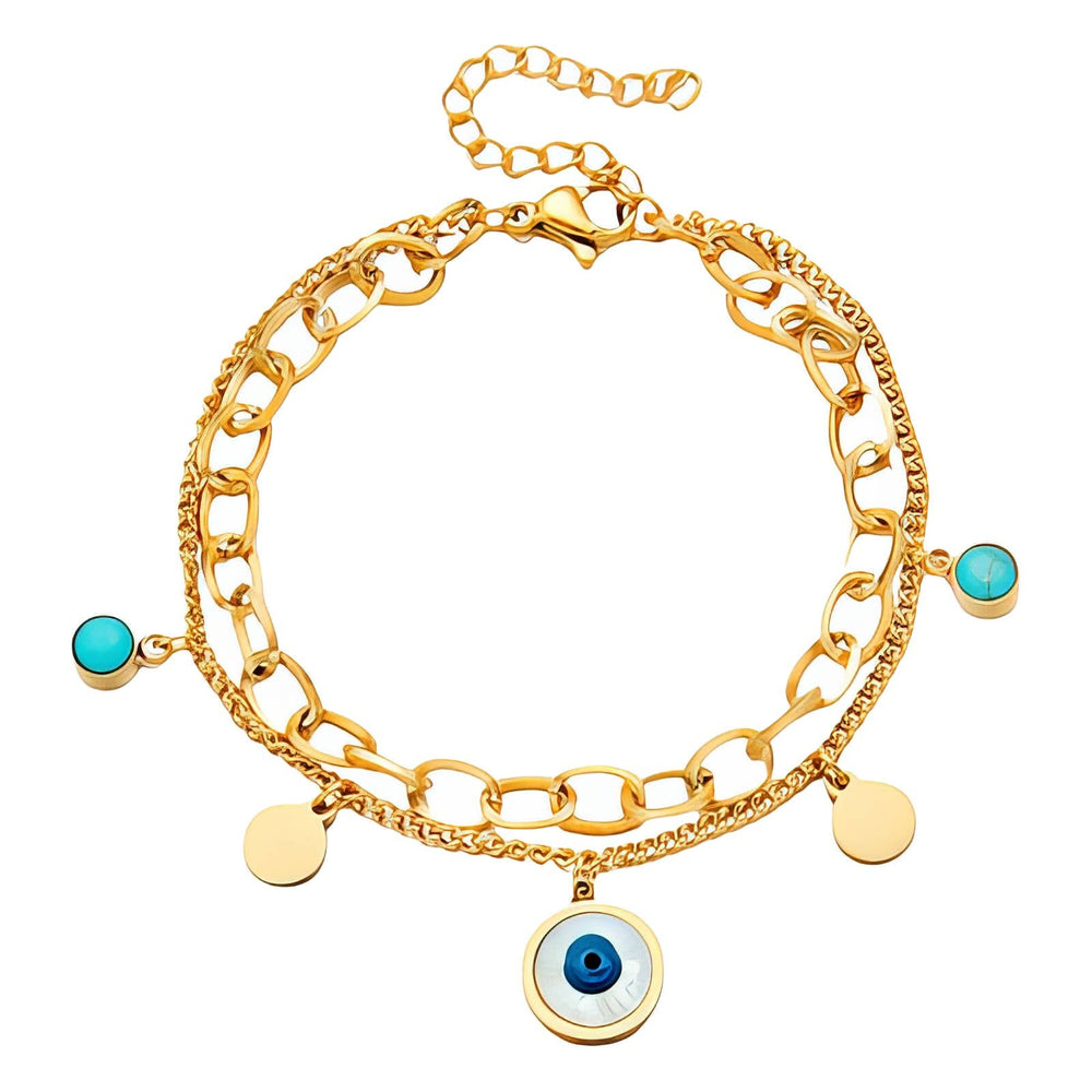 Anti Tarnished Evil Eye Bracelet - ATB7