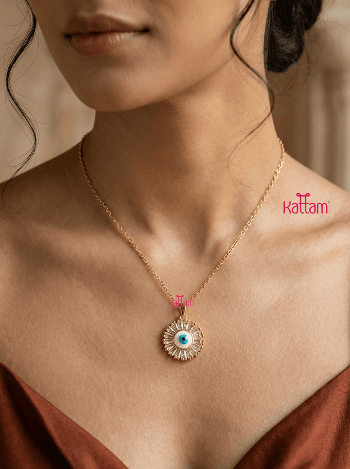 Anti Tarnished Evil Eye Chain - ATN02