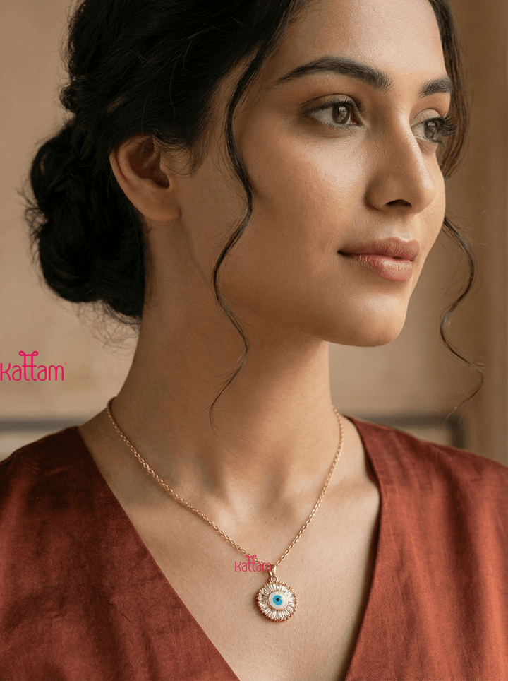 Anti Tarnished Evil Eye Chain - ATN02