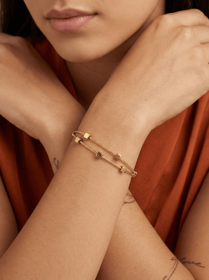 Anti Tarnished Levi Layered Bracelet - ATB4