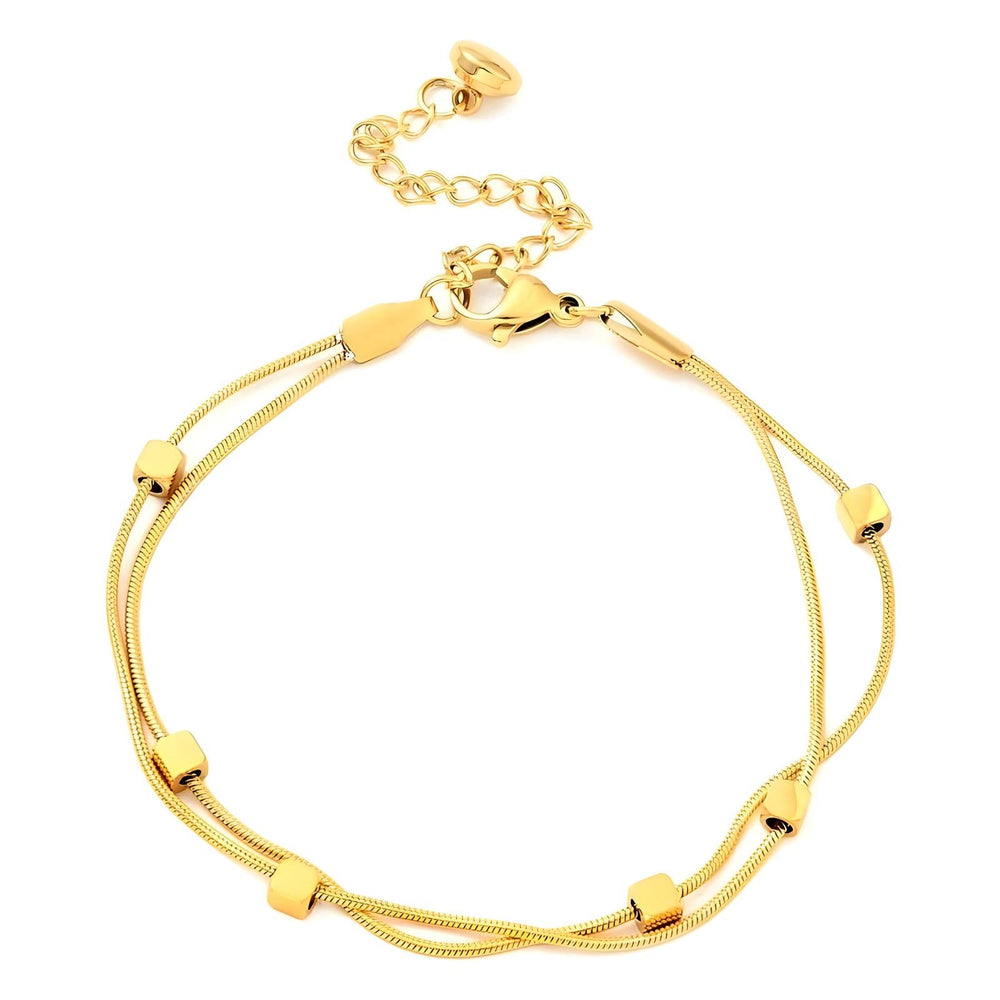 Anti Tarnished Levi Layered Bracelet - ATB4