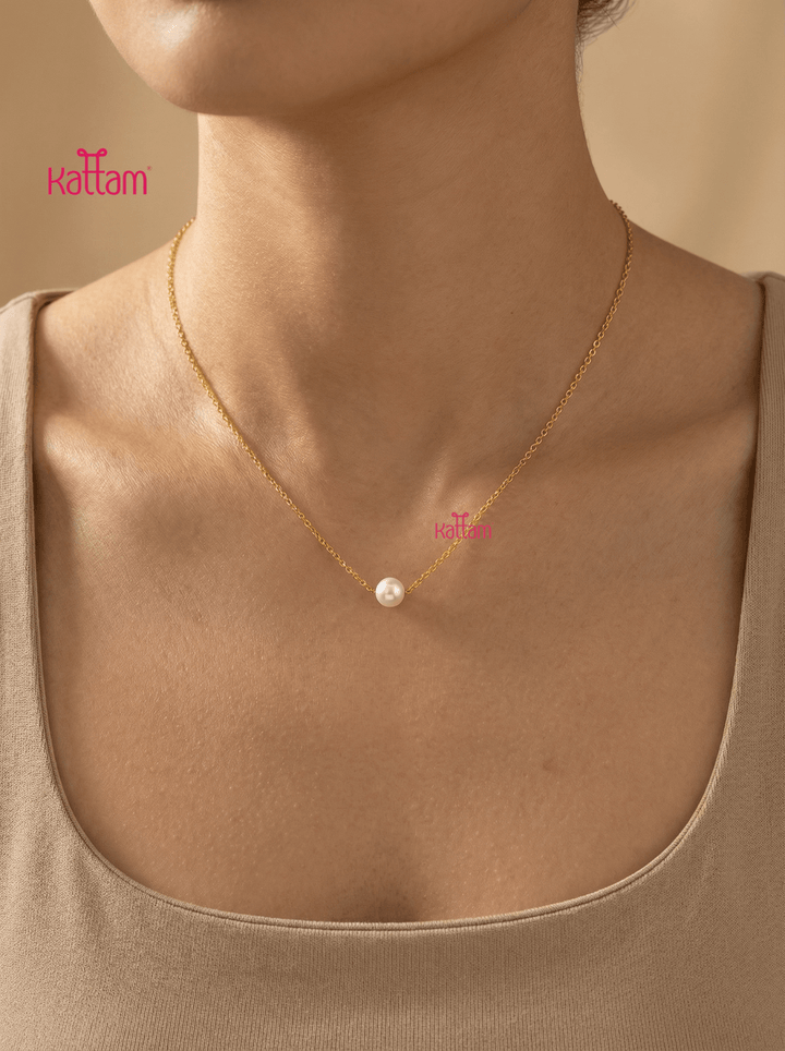 Anti Tarnished Pearl Chain - ATN03