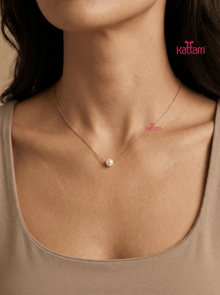 Anti Tarnished Pearl Chain - ATN03