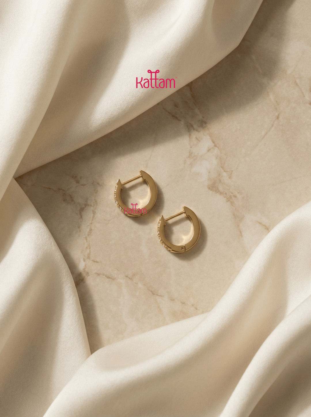 Anti Tarnished Stone Ring Earring - ATE14
