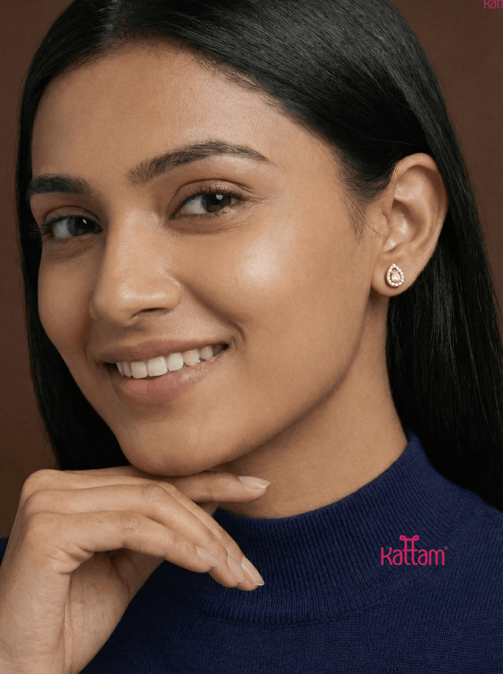 Anti Tarnished Thilak Stud - ATE21