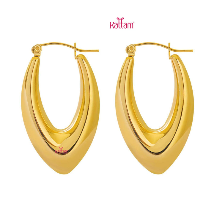 Anti Tarnished U Shape Earring - ATE25