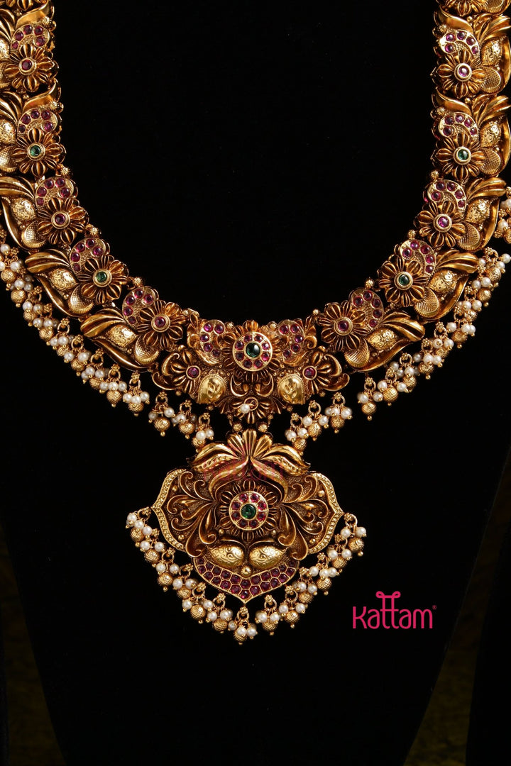 Antique Bridal Floral Haram - N3013