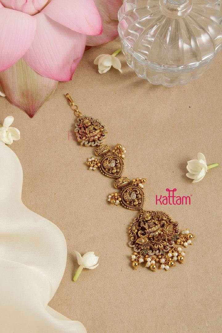 Antique Bridal Lakshmi Maang Tikka - MT110