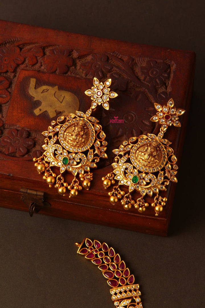 Antique Bridal Peacock Ruby Haram - N826