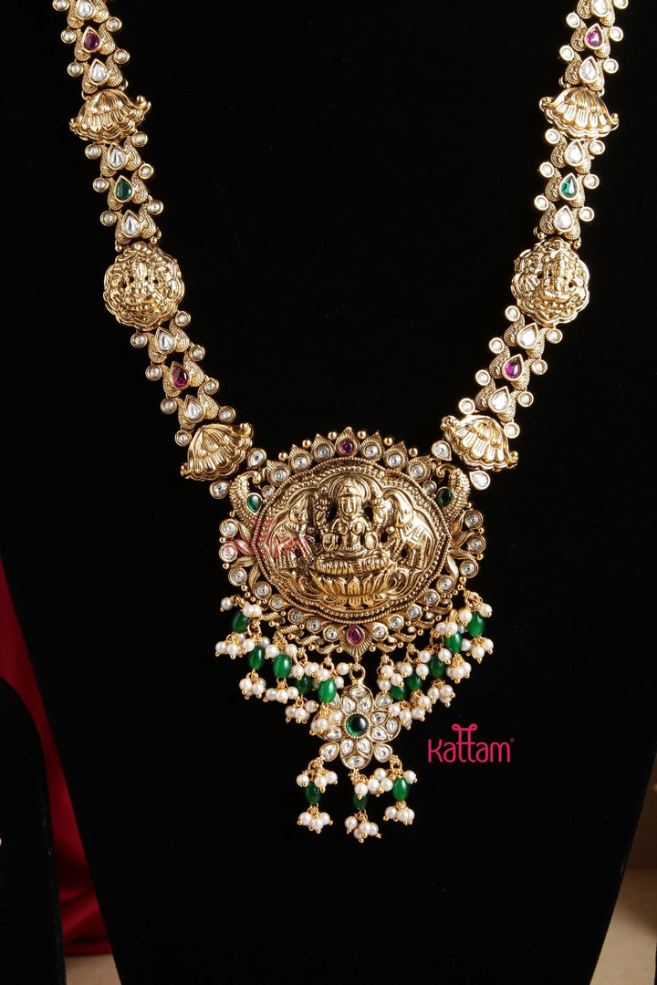 Antique Matte Godess Semi Bridal Haram - N2803