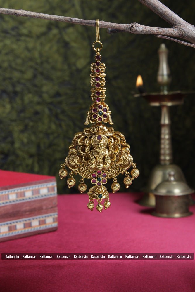 Antique Ruy Stone Goddess Tikka - MT050