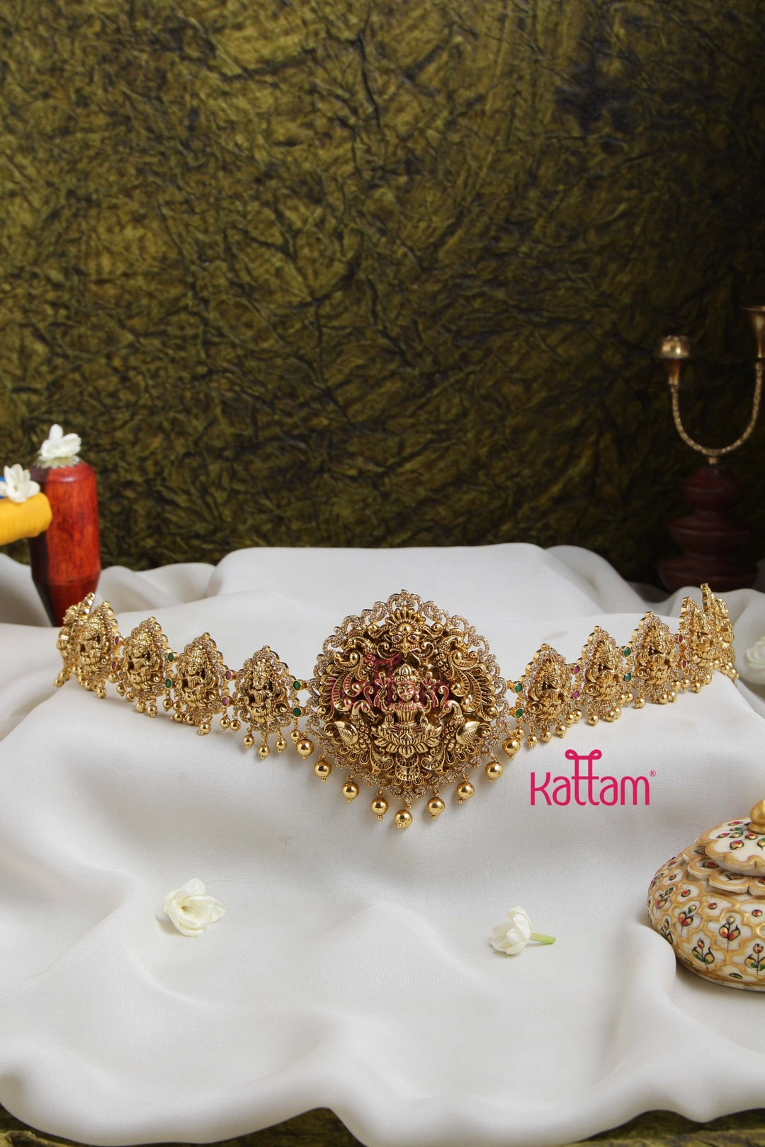 Antiquegold Goddess Bridal Hipchain - HB140