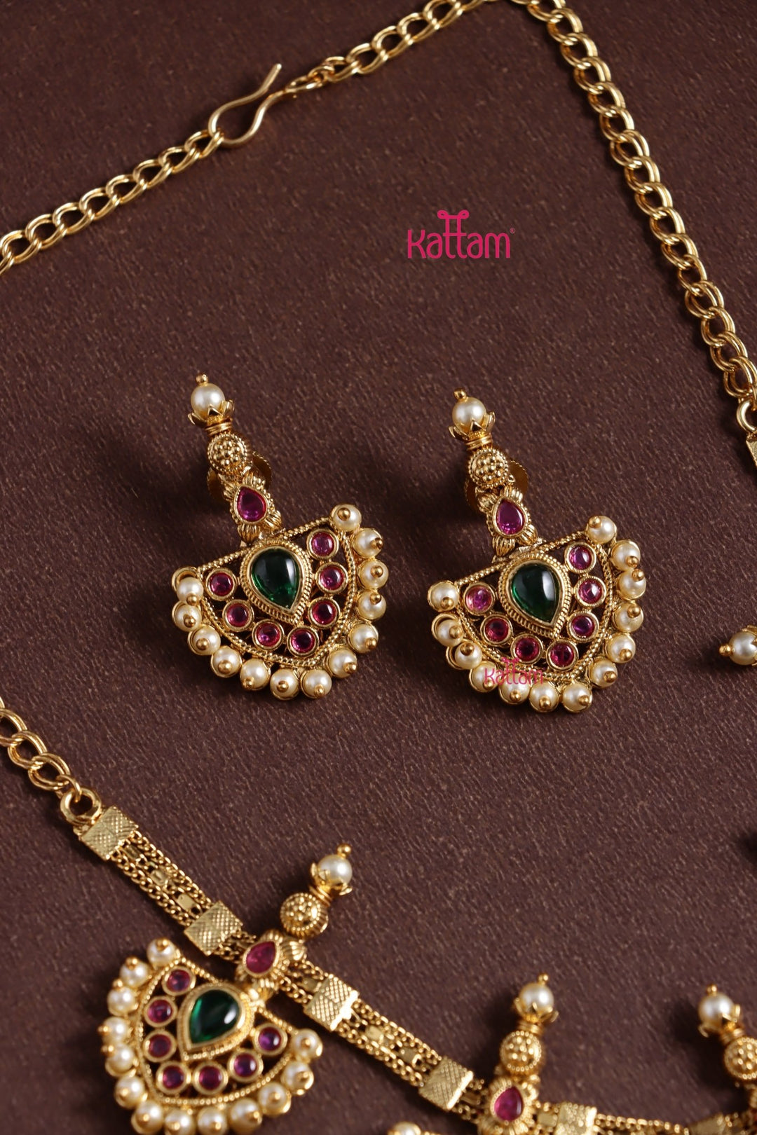 Anusha - Thilak Dollar Choker - N3795