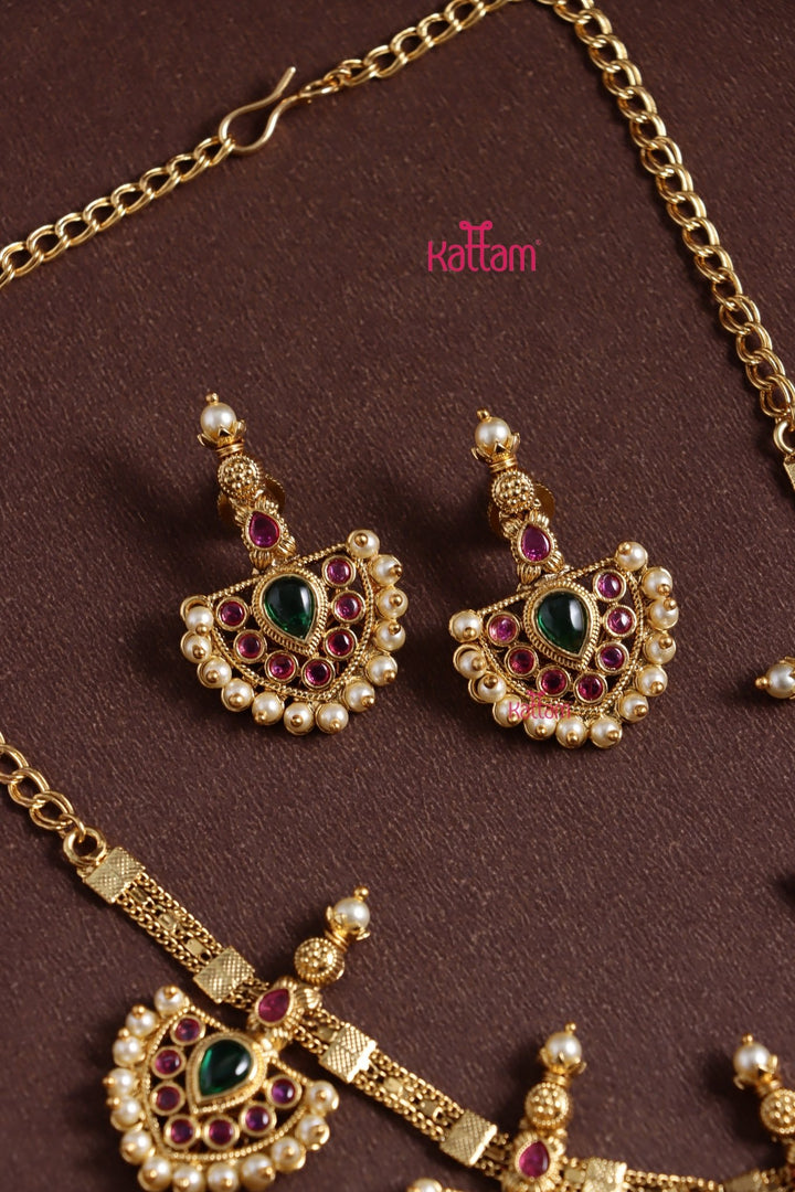 Anusha - Thilak Dollar Choker - N3795