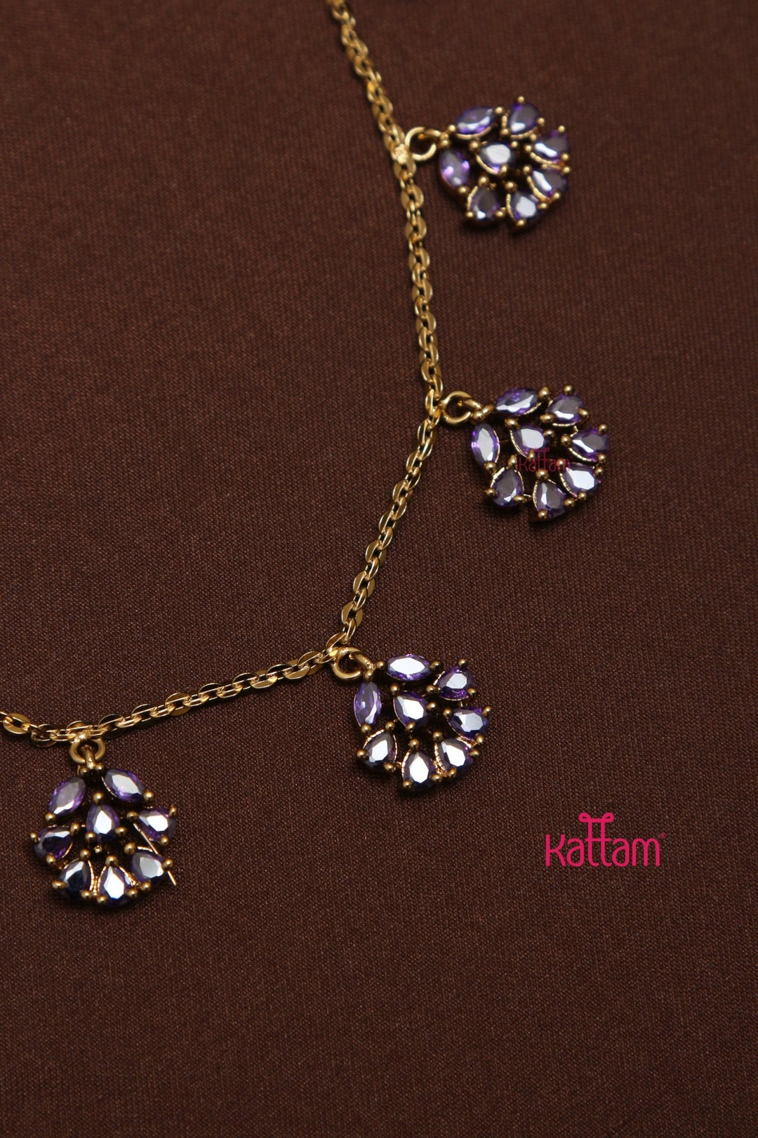 Ariyana - Petals Purple Charm Chain - N3533