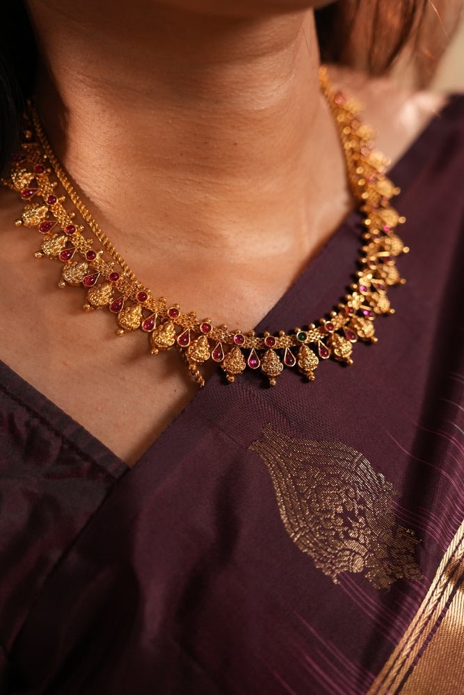 Ashwini Goddess Choker Set - N3407
