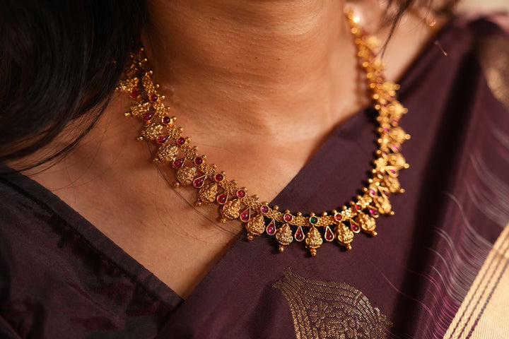 Ashwini Goddess Choker Set - N3407