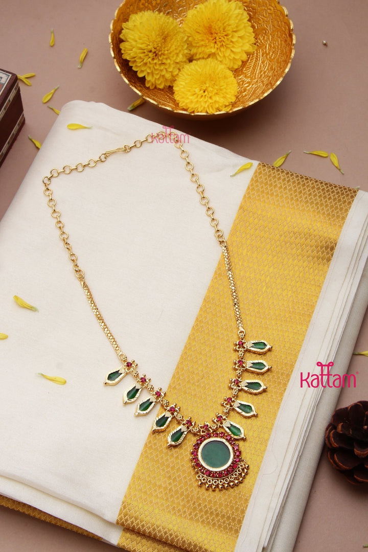Aswathy Kerala Palakka Spike Chain ( No Earrings ) - N3198