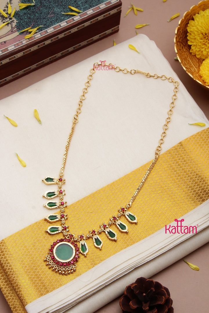 Aswathy Kerala Palakka Spike Chain ( No Earrings ) - N3198