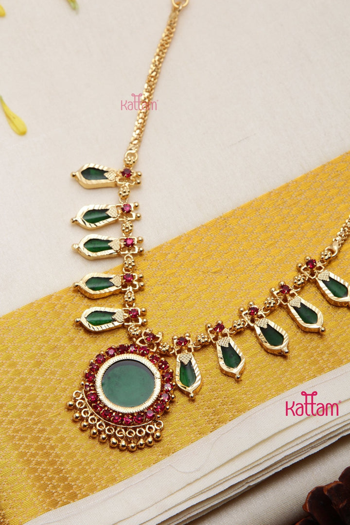 Aswathy Kerala Palakka Spike Chain ( No Earrings ) - N3198