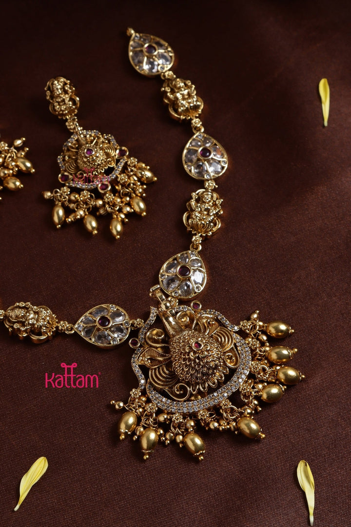 Beautiful Peacock Necklace - N3240