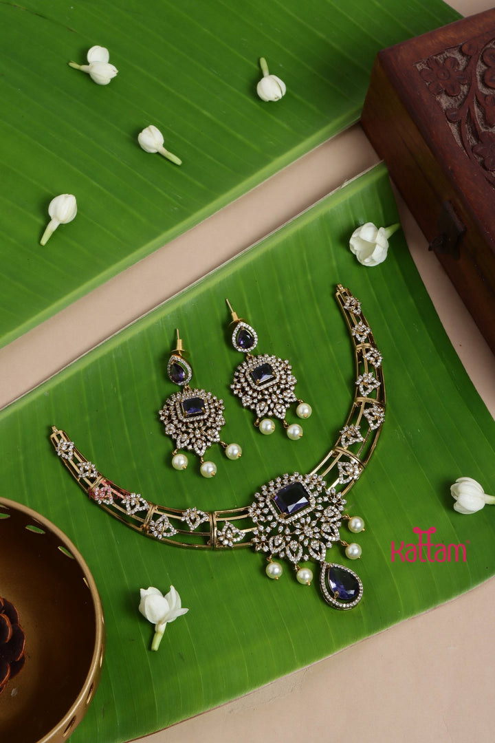 Biba - Trendy Purple Choker - N5138