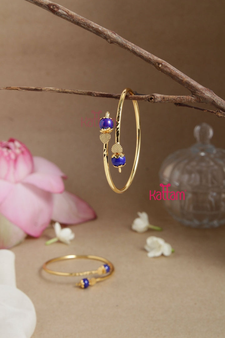 Blue Ball Kada Bangle - B538