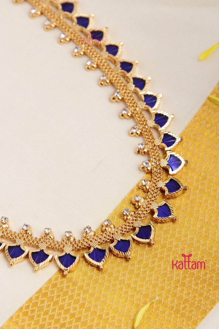 Blue Palakka Haram ( No Earrings ) - N3189