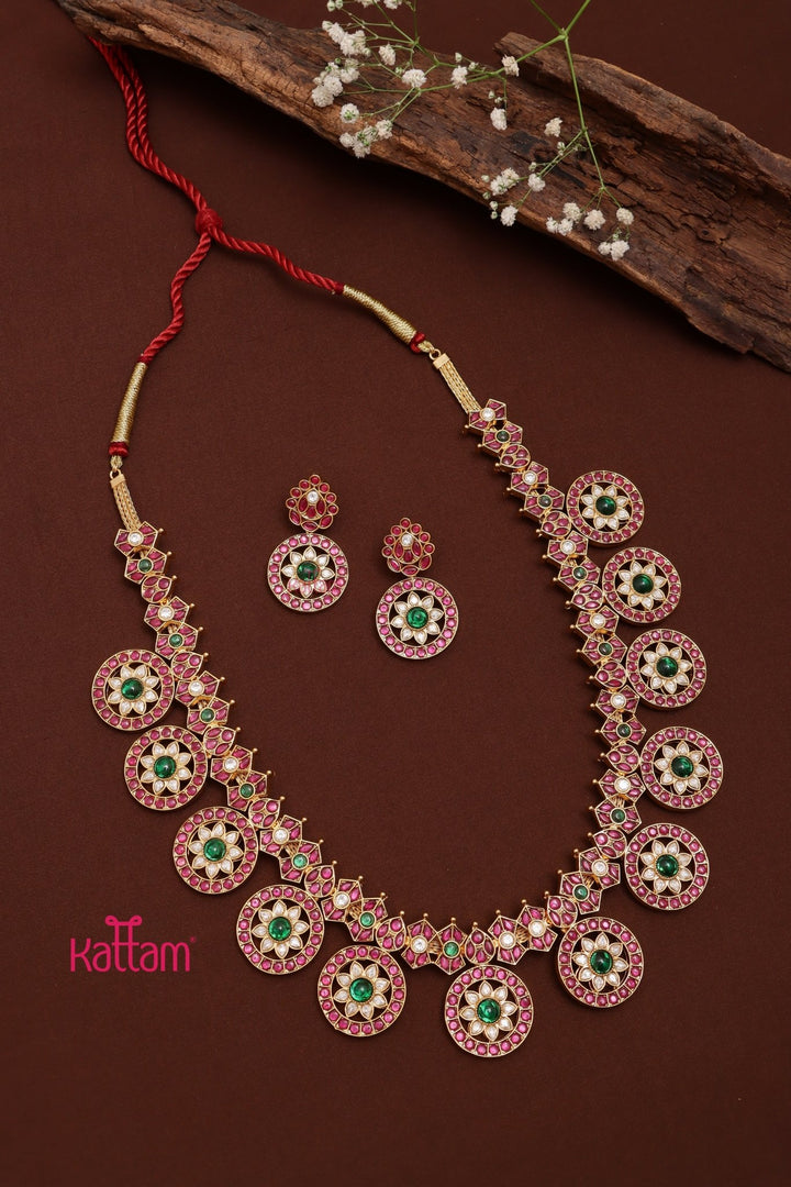 Bold Kemp Bottumala Bridal Haram - N3597