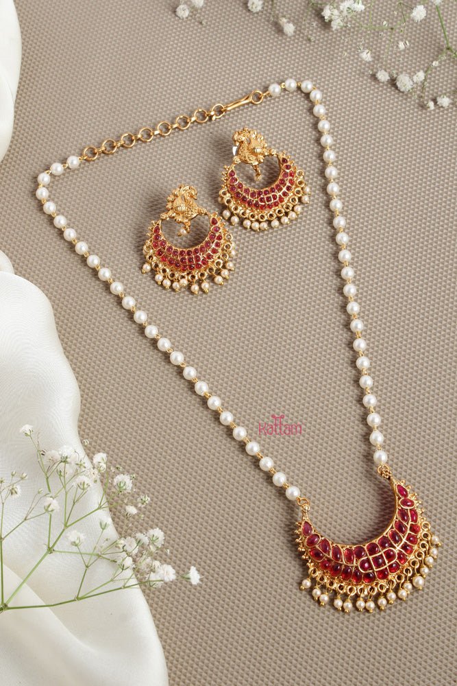 Budgetted Chandbali Pearl Chain - N2605